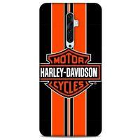 Oppo Reno 2z Uyumlu Kılıf Motorsiklet (36) Glitter Kılıf Harley Davidson