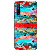 Oppo Realme 6i Kılıf Pastel Renkler (22) Tam Koruma Kılıfı Cam Göbeği