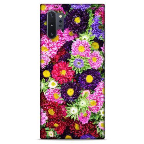 Lopard Samsung Galaxy Note 10 Plus Uyumlu Kılıf Bahar (43) Thin Fit Kılıf Çiçek Buketi