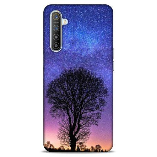 Lopard Oppo Realme XT Uyumlu Kılıf Gece'S (29) Arka Koruma Kılıfı Ağaç