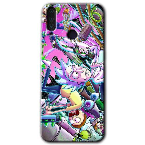 General Mobile GM 10 Kılıf HD Desen Baskılı Arka Kapak - Graffiti Çizgi Film