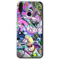 General Mobile GM 10 Kılıf HD Desen Baskılı Arka Kapak - Graffiti Çizgi Film