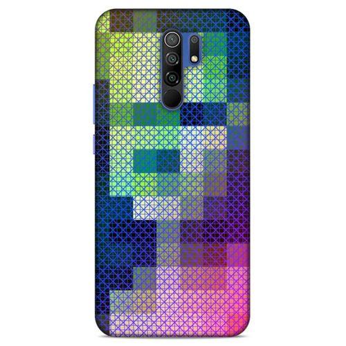 Lopard Xiaomi Redmi 9 Uyumlu Kılıf PiXel (16) Kalın Kılıf Kare