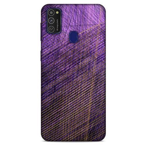 Samsung Galaxy M21 Uyumlu Kılıf Mor Delisi (41) Tank Kılıf Wall