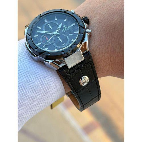 Reward İç Kadran Fonksiyonları Aktif Deri Kordon 5 Atm 2 Yıl Garantili Erkek Kol Saati FT.DR01.4