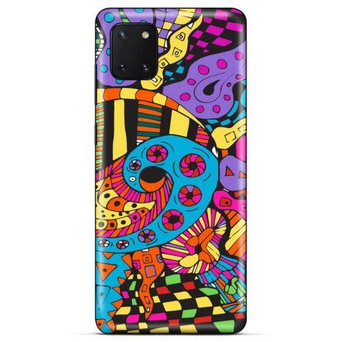 Lopard Huawei Y5P Uyumlu Kılıf Soyut Sanat (23) Baskılı Ultra Koruma Kılıfı