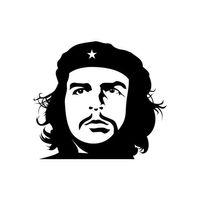 Che Guevara Oto Özel Yeni Tasarım sticker Siyah 20*17 Cm