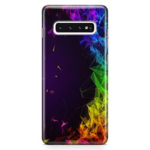 Samsung Galaxy S10 Kılıf Prizma Arka Kapak Koruma Desenli Full Koruyucu