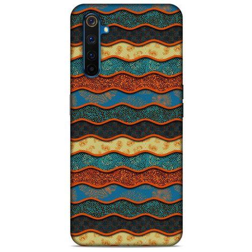 Oppo Realme 6 Kılıf Baskılı Özel Seri Taşlı (36) Glitter Kılıf