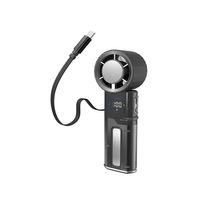 Lenyes LHF14 Dijital LED Göstergeli Buz Kompresli Katlanabilir Portatif Soğutucu El Fanı