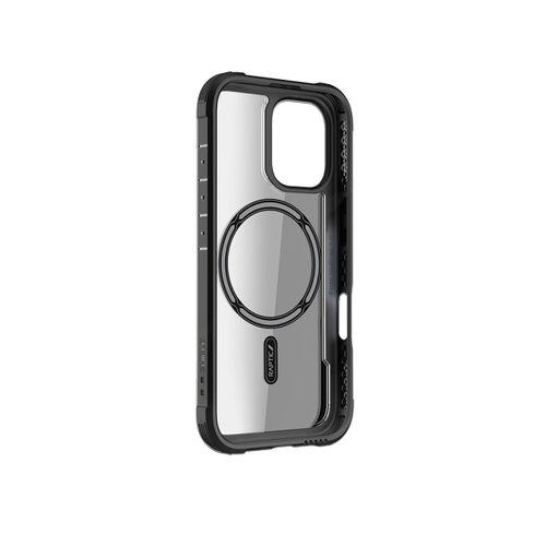 Apple iPhone 16 Pro Kılıf M-safe Şarj Özellikli Airbagli Raptic Shield Serisi Şeffaf Arka Yüzey Kapak