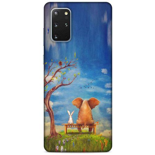 Samsung Galaxy S20 Plus Kılıf Depresyon (28) Arka Kapak Kırmızı Siyah