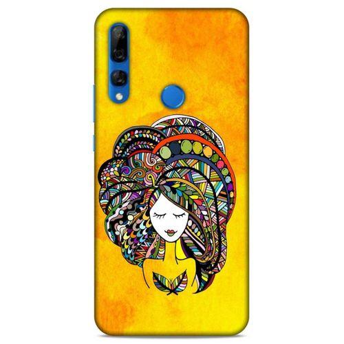 Lopard Huawei Y9 Prime 2019 Uyumlu Kılıf Sürreal Yüzler ♀ (34) Slim Armor Kılıf Desenli