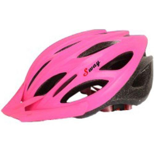 Bisiklet Kaskı Pembe Sway N7 Yetişkin