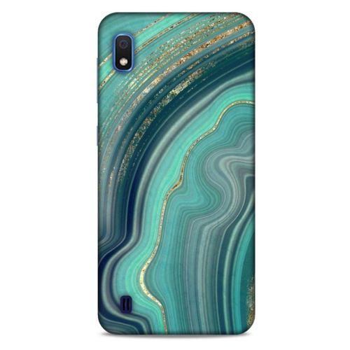 Samsung Galaxy A10 Uyumlu Kılıf Yeşil Delisi (6) Silikon Kılıf Tropikal orman yeşili