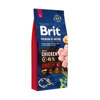Brit Premium By Nature Büyük Irk Yetişkin Köpekler İçin, Tavuk Etli Kuru Mama 15 kg