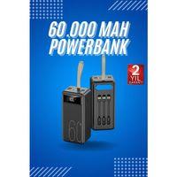 Powerbank Yüksek Kapasiteli 60.000 Mah Hızlı Şarj Şarj Özellikli Batarya