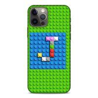Lopard Apple iPhone 12 Pro Uyumlu Kılıf BloX (21) Koruyucu Kapak J Harfi