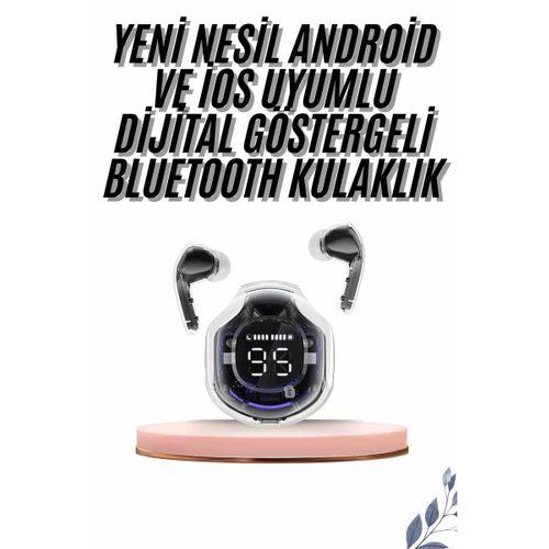 2025 Model Kablosuz Bluetooth Kulaklık Anc Enc Destekli Hifi Stereo