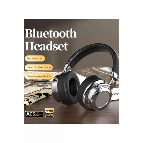 Metal Kulak Üstü Kablosuz Bluetooth Kulaklık Hybrid Anc Type-c Hızlı Şarj Bluetooth 6.0