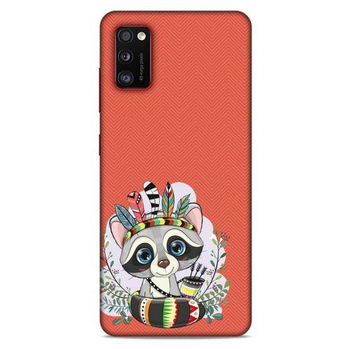 Animax Kızılderili Rakun Samsung Galaxy A41 Kılıf Desenli Silikon