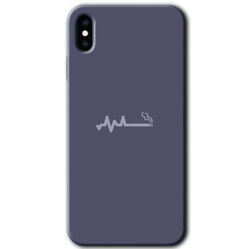 iPhone X Kılıf HD Desen Baskılı Arka Kapak - Sigara Zararlıdır