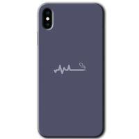 iPhone X Kılıf HD Desen Baskılı Arka Kapak - Sigara Zararlıdır