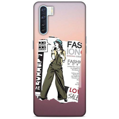 Sokak Modası 30 Oppo A91 Kılıf Desenli Silikon