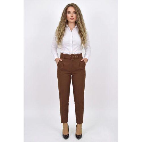 Kadın Kemerli Bilek Pantolon BGL-ST03690