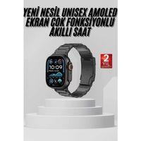 Akıllı Saat Arama Konuşma Gps Ve Nfc Özelliği 3 Kordonlu Amoled Ekran