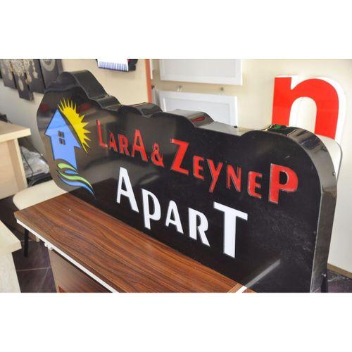 3D LED NEON TABELA KAYAN YAZI AYDINLATMA PANEL REKLAM DEPO