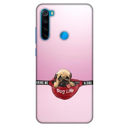 Xiaomi Redmi Note 8 Kılıf Köpek Kıyafetleri (5) Koruma Kabı Yavru Pug Çanta