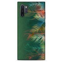 Samsung Galaxy Note 10 Plus Kılıf Desenli Özel Seri Tüyler (31) TPU Kılıf