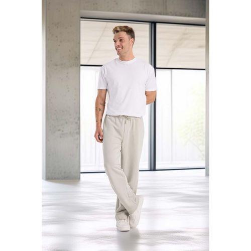 Mendes Baggy Kalıp Diagonal 3 İplik Kumaş Erkek Eşofman Altı Pantolon - Mineral Gri
