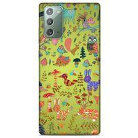 Animax Flora Jungle Samsung Galaxy Note 20 Kılıf Desenli Silikon