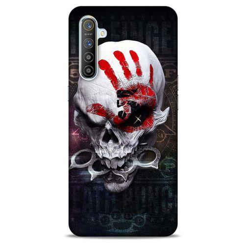 Realme XT Uyumlu Kılıf Motorsiklet (27) Tasarımlı Kılıf Kurukafa