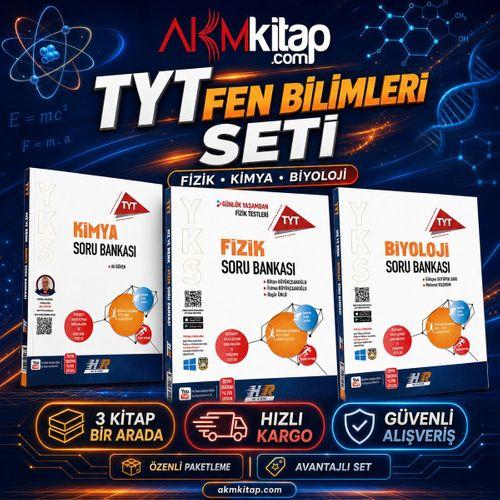 Hız ve Renk TYT Fizik Kimya ile Biyoloji Soru Bankası Seti 3 Kitap