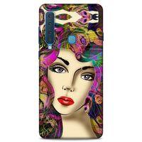 Lopard Samsung Galaxy A9 2018 Uyumlu Kılıf Sürreal Yüzler ♀ (17) Tasarım Kılıf Baskılı