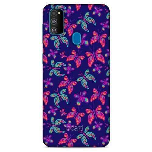 Samsung Galaxy M30s Kılıf Kelebek Etkisi (9) Kılıf Karışık Renkli