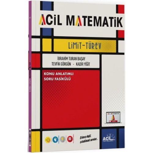 Acil Matematik Limit Türev Acil Yayınları
