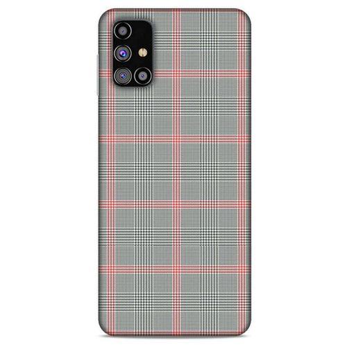 Gömlek (17) Desenli Silikon Kapak Telefon Kabı Samsung Galaxy M31s Kılıf