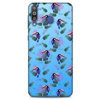 Frutix Ananas 02 Samsung Galaxy M30 Kılıf Desenli Silikon
