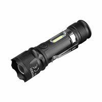 Gd-350 Usb Şarjlı Mıknatıslı Zoomlu El Feneri