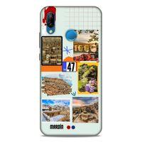 Lopard Huawei P20 Lite Uyumlu Kılıf Şehirli ※ (47) Mardin Crystal Flex Kılıf