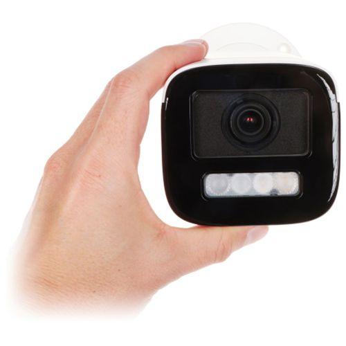 HIKVISION DS-2CD1643G2-LIZSU 4Mpix, 2,8-12mm  Motorize Lens, Dual Light, Dahili Mikrofon, H265+,50Mt Gece Görüşü, SD Kart, PoE, Bullet IP Kamera