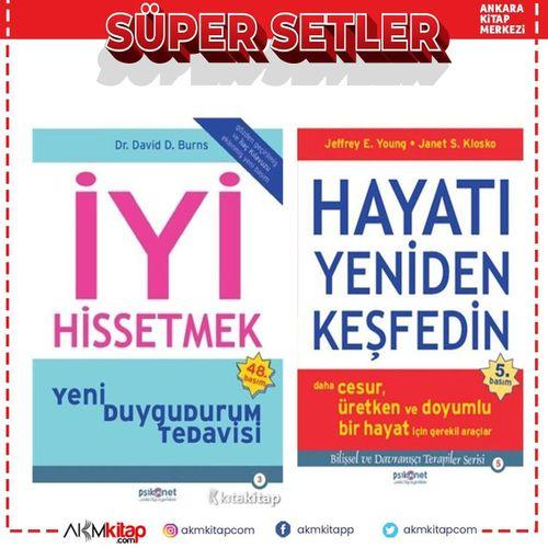 Psikonet Yayınları İyi Hissetmek ve Hayatı Yeniden Keşfedin Seti 2 Kitap
