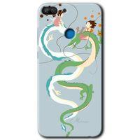 Honor 9 Lite Kılıf HD Desen Baskılı Arka Kapak - Snake Friendship