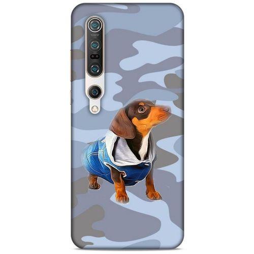 Xiaomi Mi 10 Pro Kılıf Köpek Kıyafetleri (50) Shockproof Kılıf Dakhund Puf Mont