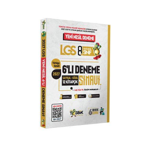 2027 8 sınıf Lgs 8+8 Tıpkı Basım Çıkmış Soru ve 6lı Tüm Yıl Deneme Paketi Dijital Çözümlü TG