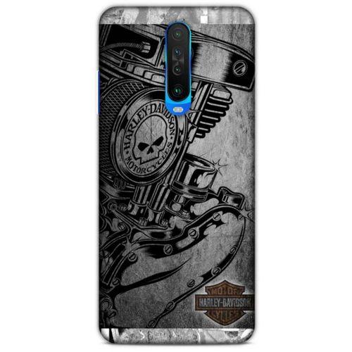 Xiaomi Poco X2 Uyumlu Kılıf Motorsiklet (41) Tank Kılıf Harley